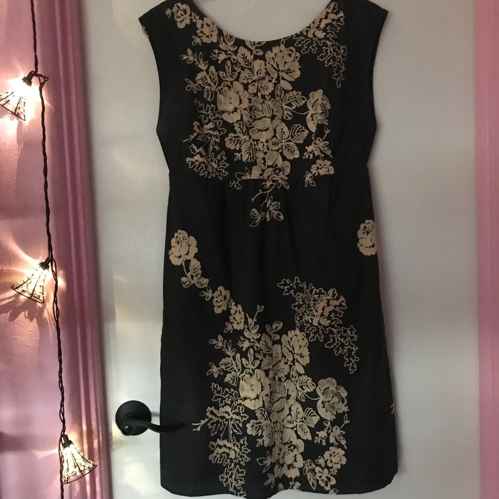 J. Crew Black Sheath Dress